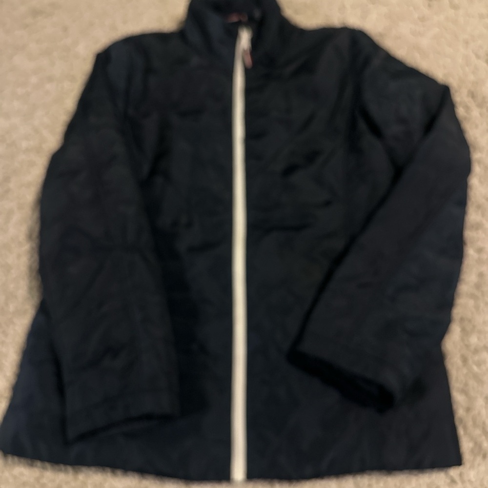 Tommy Hilfiger Women's Navy Quilted Puffer Jacket